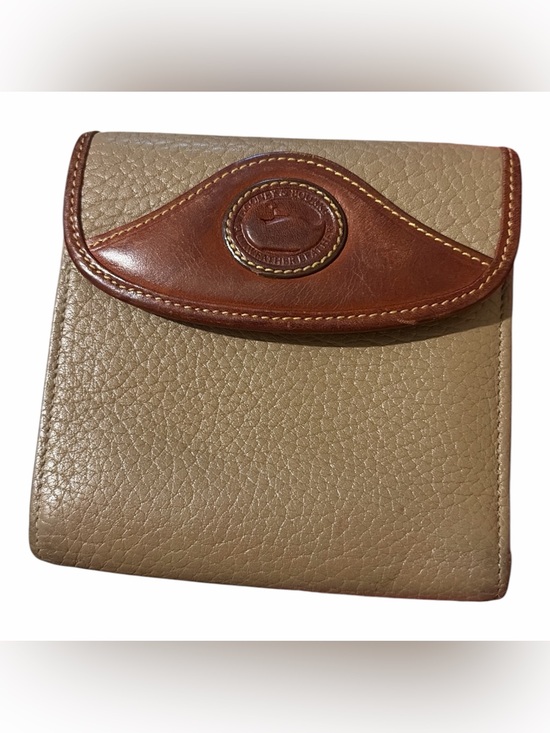 Dooney & Bourke Accessories - Dooney &Bourke Leather Wallet with Brown Trim